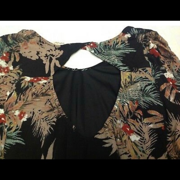 🩵3/$15 MIX & MATCH🟤onetheland Trpc Thunder Printed Tunic Dress - Picture 5 of 8